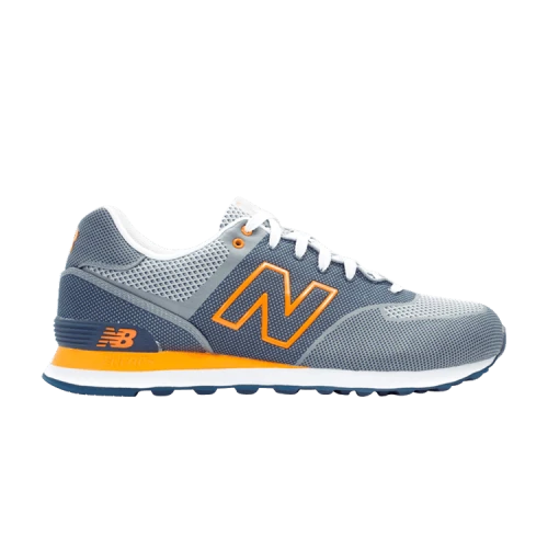 New Balance 574 Slate Blue Orange