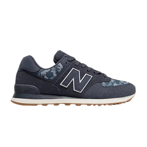 New Balance 574 Navy Camo Gum