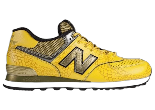 New Balance 574 Year of the Dragon Yellow Gold