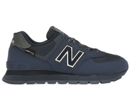 New Balance 574 Cordura Rugged Grey Black Navy
