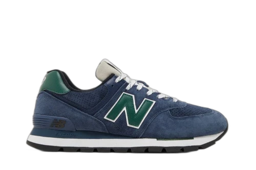 New Balance 574 Rugged Navy Green