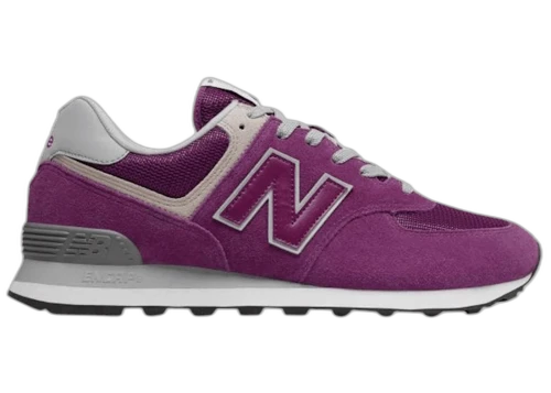 New Balance 574 Core Plus Purple Cactus Flower
