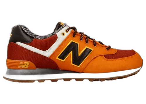 New Balance 574 Weekend Expedition Orange Dark Red
