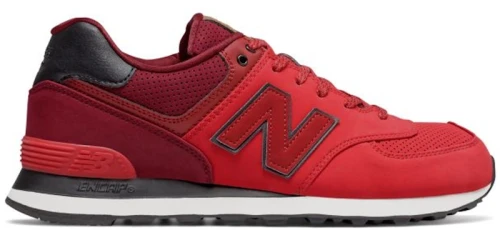 New Balance 574 Chinese Red Mercury