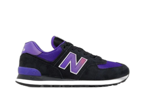 New Balance 574 Black Deep Violet