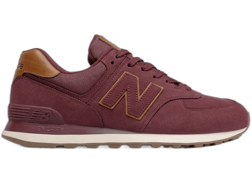 New Balance 574 Bordeaux Brown