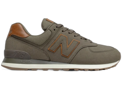 New Balance 574 Olive Green Brown