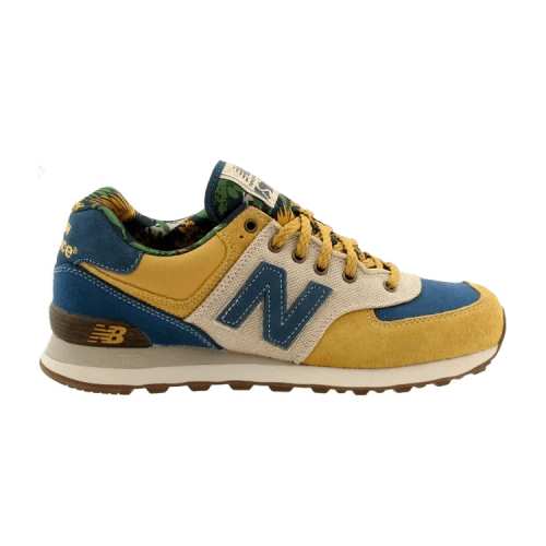 New Balance 574 Botanical Garden 'Yellow Blue'