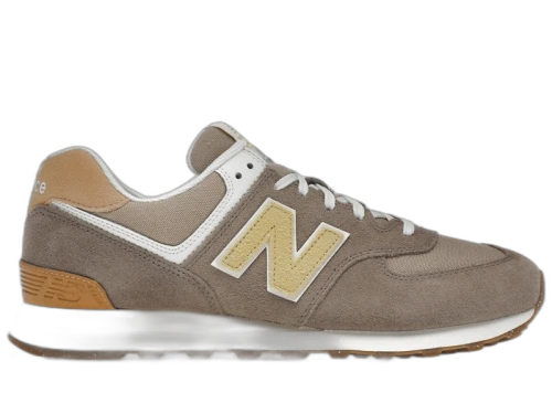 New Balance 574 Light Brown Soft Yellow