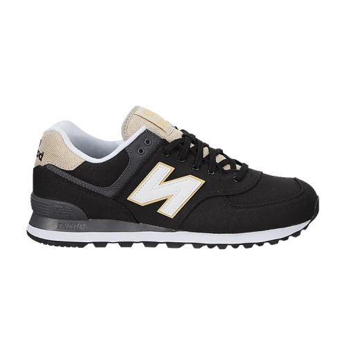 New Balance 574 Series Retro Surf Black/White/Yellow