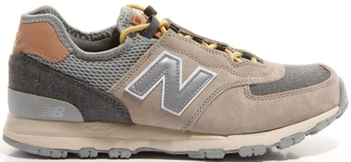 New Balance 581 Kasina Grey Herringbone