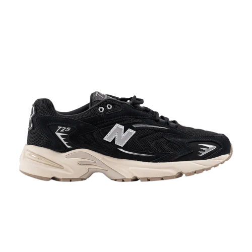 New Balance 725 Black Metallic Silver