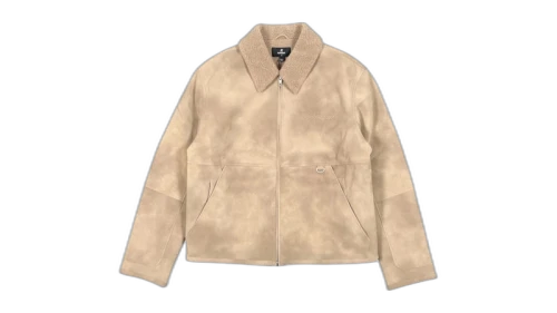 Represent MLM100132-25 Shearling Jacket Cafe