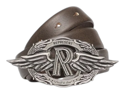 Represent Built To Last Buckle Belt Brown