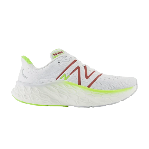 New Balance Fresh Foam X More v4 'Quartz Grey Brick Red'