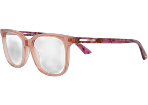 McQ Alexander McQueen Square Rectangle Optical Frames Pink Havana (MQ0276O-30009165-003)