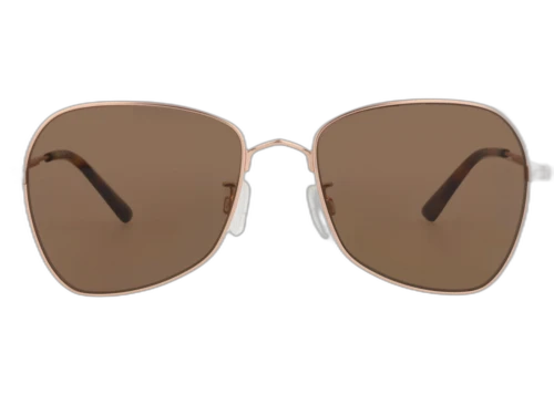 Alexander McQueen Sunglasses Square-Frame Metal Gold Gold Bron (MQ0289O-30009184-003S)