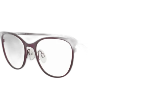 McQ Alexander McQueen Cat Eye Optical Frames Violet Violet Transparent (MQ0295OP-30009198-002)