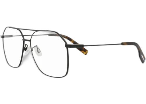 McQ Alexander McQueen Aviator Optical Frames Black Black Transparent (MQ0333O-30011557-003)