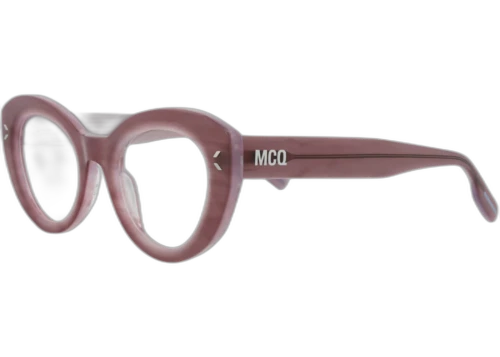 McQ Alexander McQueen Cat Eye Optical Frames Violet Violet Transparent (MQ0364O-30013603-003)