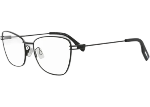 McQ Alexander McQueen Cat Eye Optical Frames Black Black Transparent (MQ0370O-30013604-001)