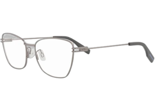 McQ Alexander McQueen Cat Eye Optical Frames Ruthenium Ruthenium Transparent (MQ0370O-30013604-002)