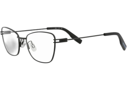 McQ Alexander McQueen Cat Eye Optical Frames Black Black Transparent (MQ0370O-30013604-005)