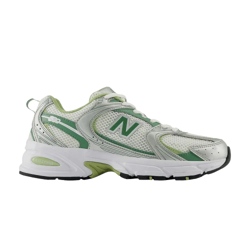 New Balance 530 Silver Metallic Mallard Green