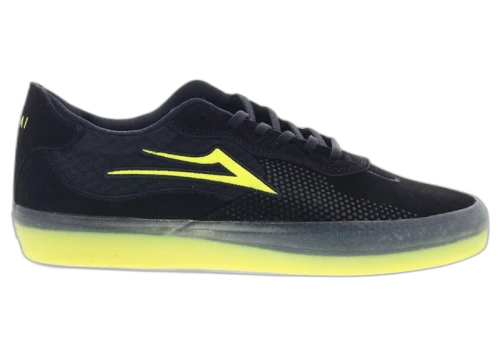 Lakai Essex Black Lime Green
