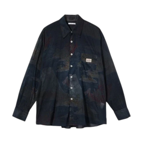 Stussy x Our Legacy Borrowed Button Down Shirt 'Seven Seas Print'