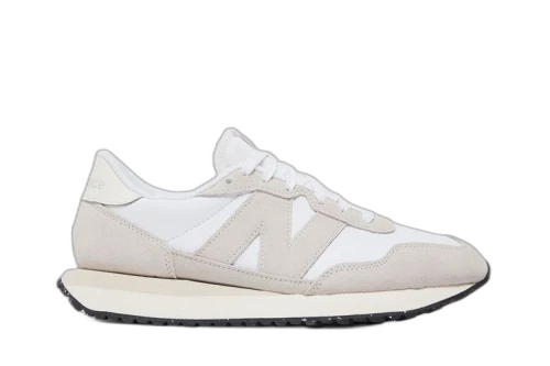 New Balance 237 Sea Salt White Black
