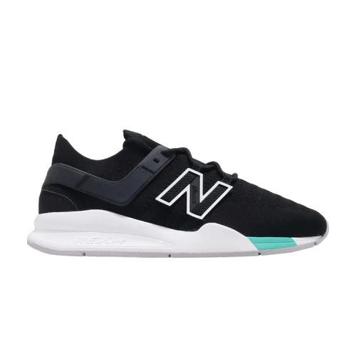 New Balance 574 Black Teal