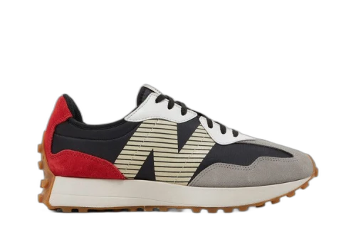 New Balance 327 Black Team Red