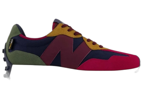 New Balance 327 Winter Navy Pink Maroon