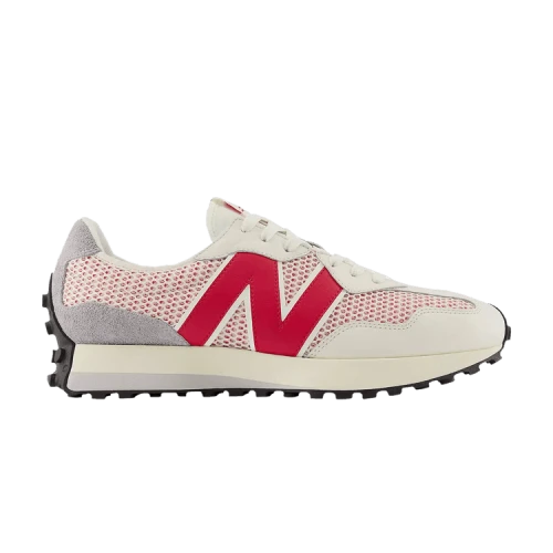 New Balance 327 White Team Red