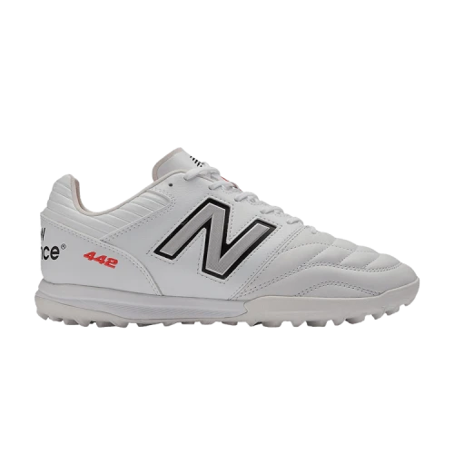 New Balance 442 Pro TF v2 White Black Team Red