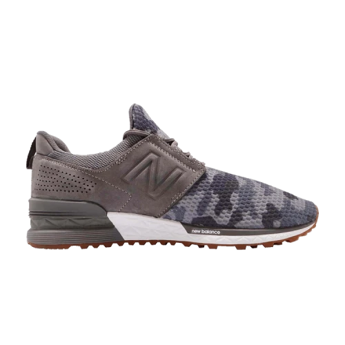 New Balance 574 Grey Camo White