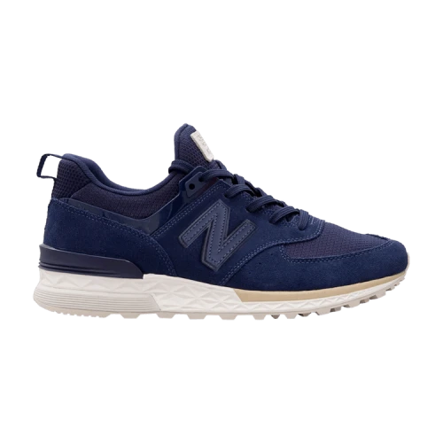 New Balance 574 Navy White Tan