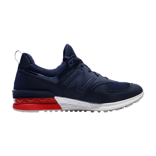 New Balance 574 Navy White Red