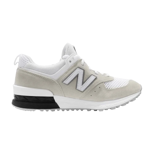 New Balance 574 Grey White Black Midsole