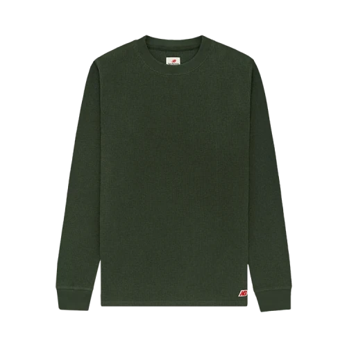 New Balance Made In USA Long-Sleeve Thermal T-Shirt 'Midnight Green'