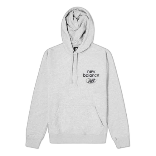 New Balance Essentials Reimagined French Terry Hoodie 'Athletic Grey'