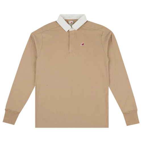 New Balance Made In USA Long-Sleeve Polo 'Incense'