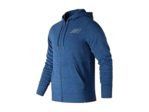 New Balance Athletics French Terry Crew Sweatshirt Navy