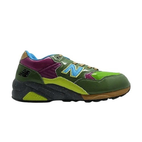 New Balance 580 Hectic x Stüssy x Undefeated Enamel Pest Purple