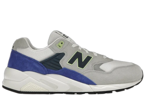 New Balance 580 Raincloud Marine Blue Lime Green