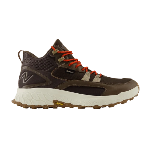 New Balance Fresh Foam X Hierro Mid Gore-Tex Dark Mushroom Black Coffee Neo Flame