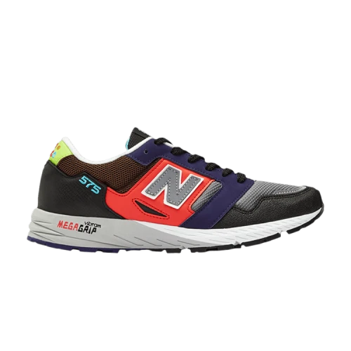 New Balance 575 MiUK Black Grey Coral