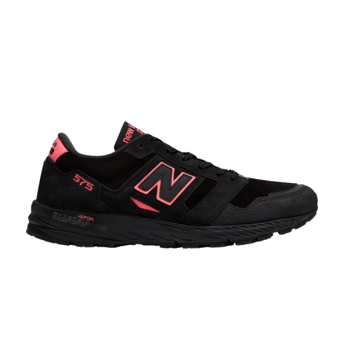 New Balance 575 MiUK Black Highlighter Pink