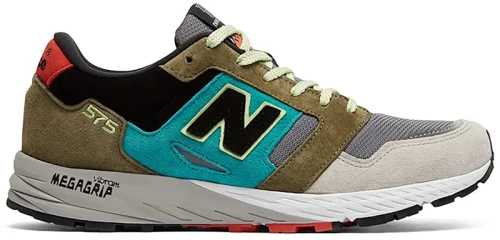 New Balance 575 Grey Green Black